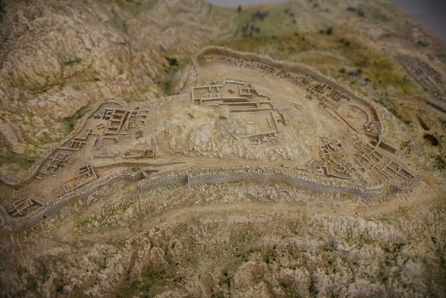 Mycenae - Aerial view of the Mycenaean citadel